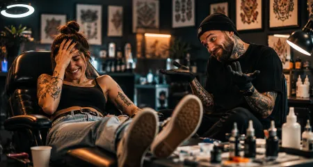 Když realita přepíše scénář: Nejvtipnější a nejbizarnější příběhy z tattoo studií