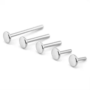 TILUM – TITÁNOVÝ THREADLESS LABRET S PLOCHÝM DISKEM