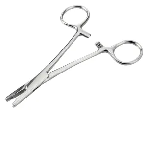 CÉVNÍ SVORKA NA PIERCING HRUBÁ - OCELOVÁ