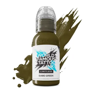 WORLD FAMOUS LIMITLESS - CAMO GREEN
