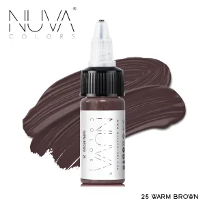 NUVA COLORS - 25 WARM BROWN
