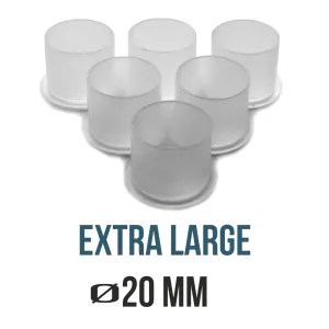 KALÍŠKY NA BARVU S PODSTAVOU - EXTRA LARGE