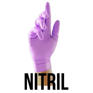 RUKAVICE NITRIL - FIALOVÉ