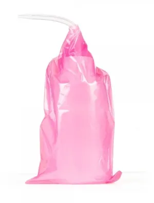 OBALY NA FĽAŠU S PIPETOU - PINK 100 KS
