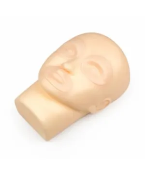 SILIKONOVÁ HLAVA NA TRÉNOVÁNÍ PMU