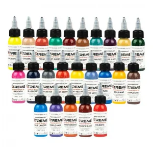 XTREME INK - COMPLEMENTARY COLOR SET 24X30 ML